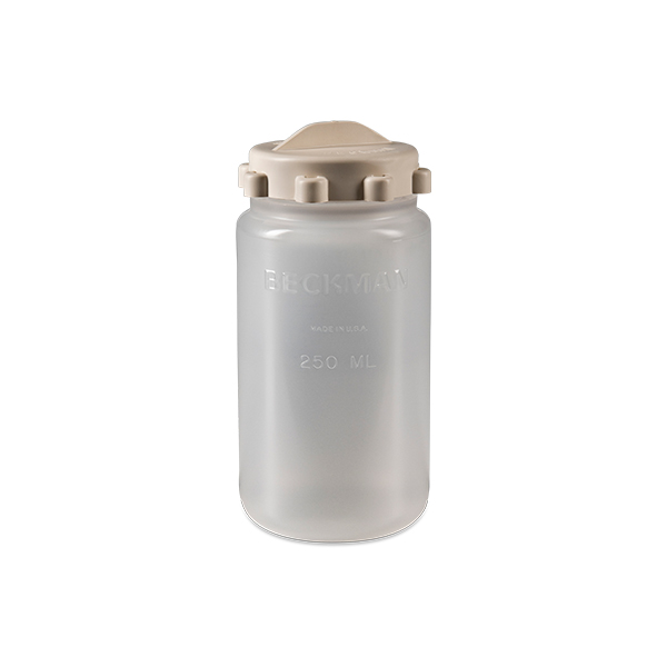 356011_250 mL Polypropylene Bottle with Screw-On Cap, 62 x 120mm - 6Pk