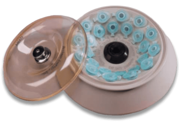 A46475_FX241.5P Fixed-Angle Polypropylene Rotor with Snap-on Lid- 24 x 1.5/2.2 mL, 14,800 rpm, 16,163 x g